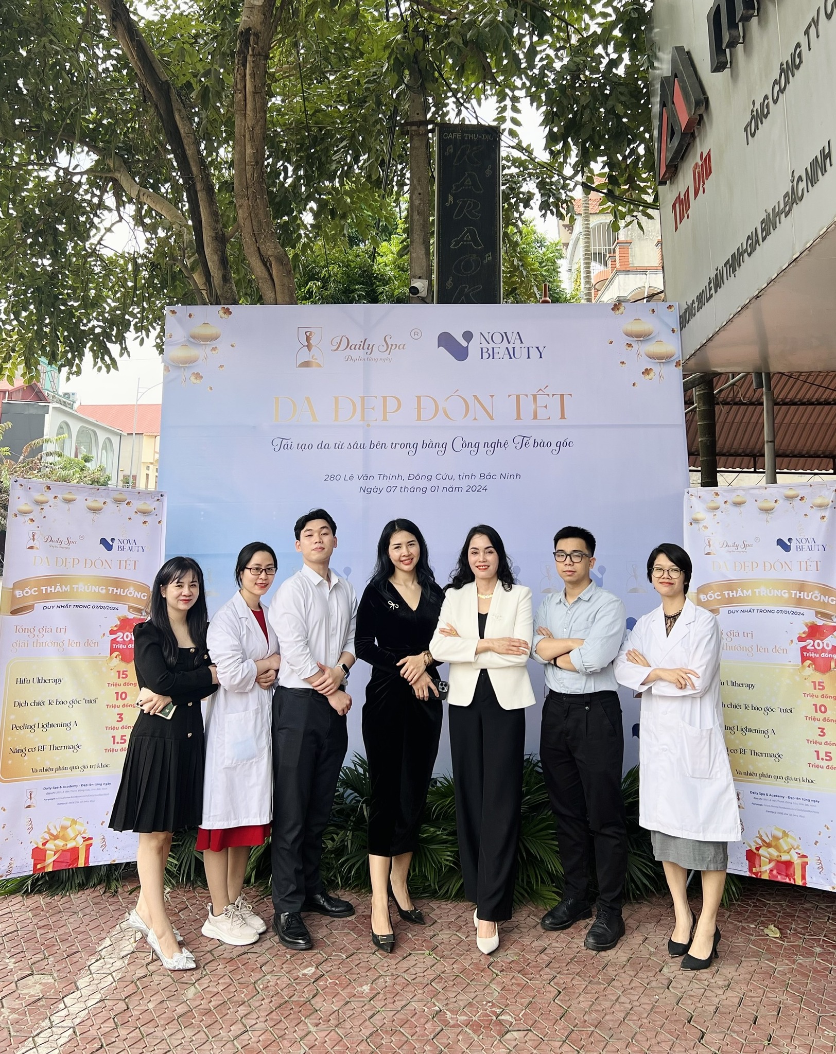 DA ĐẸP ĐÓN TẾT VER 2 cùng chuỗi sự kiện làm đẹp với tế bào gốc của NovaBeauty X DailySpa